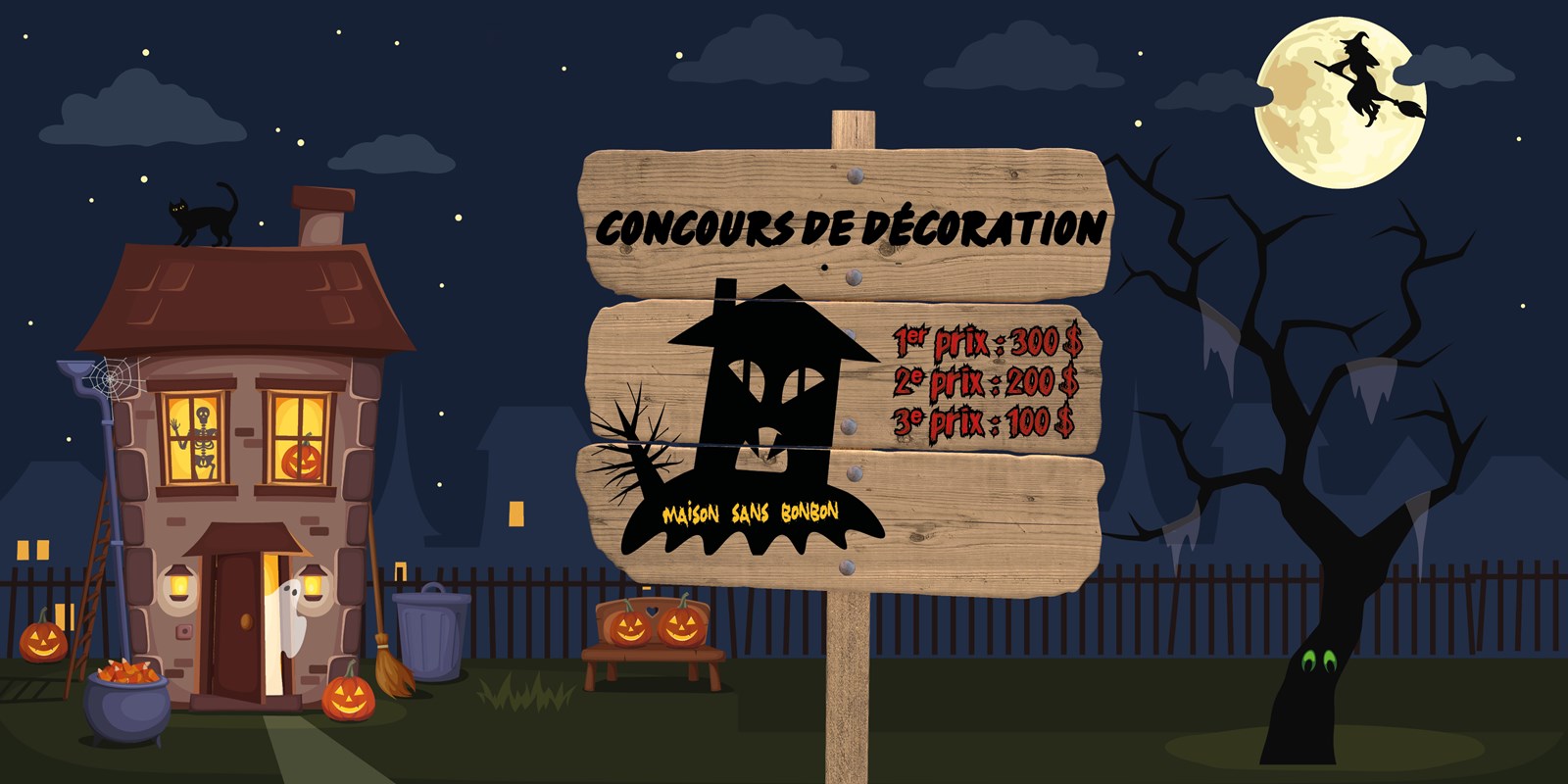 Saint-Lazare lance le concours : "L'Halloween plein la vue"