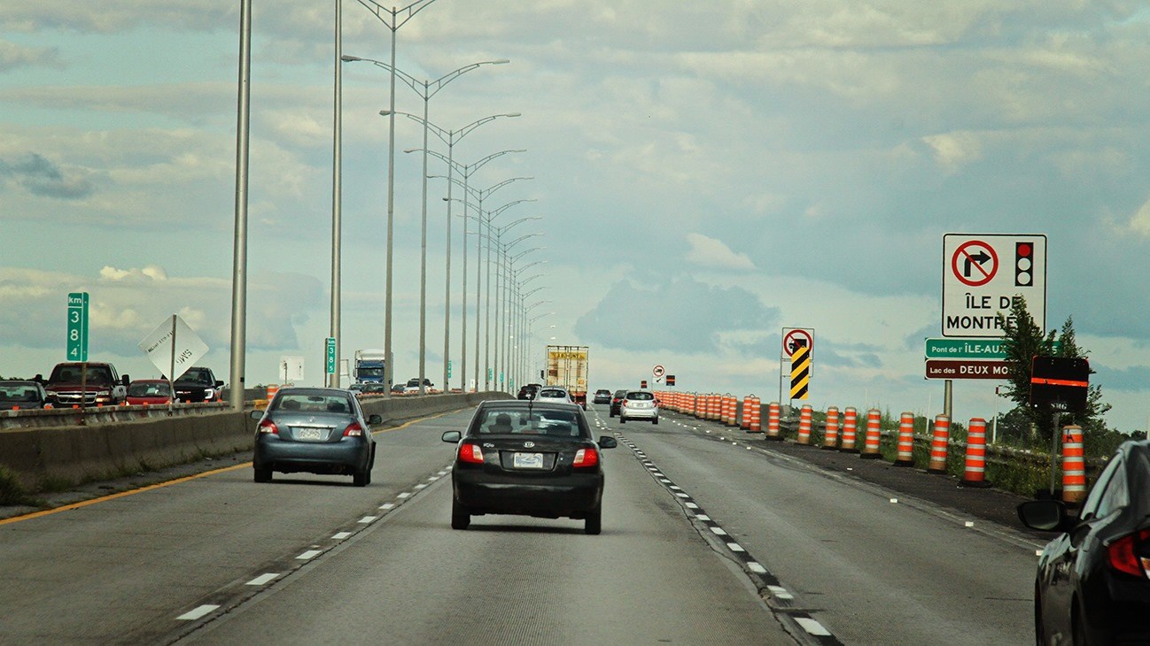 Rappel: Nouvelle gestion de la circulation sur le pont de l'Île-aux-Tourtes