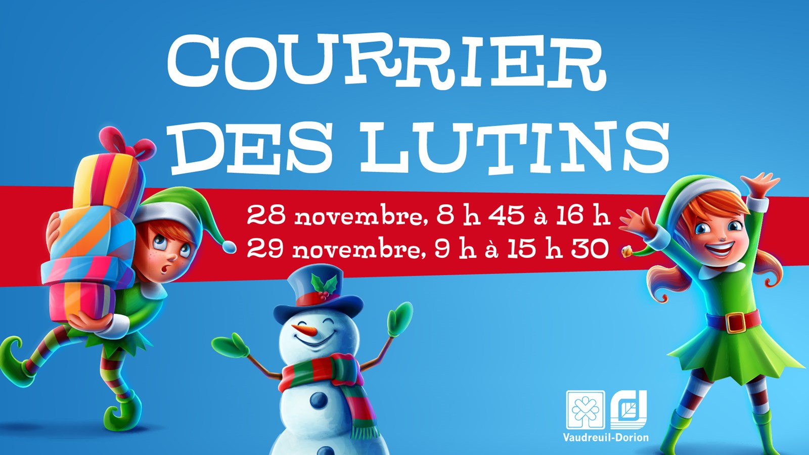Les lutins du Père Noël débarquent dans Vaudreuil-Dorion
