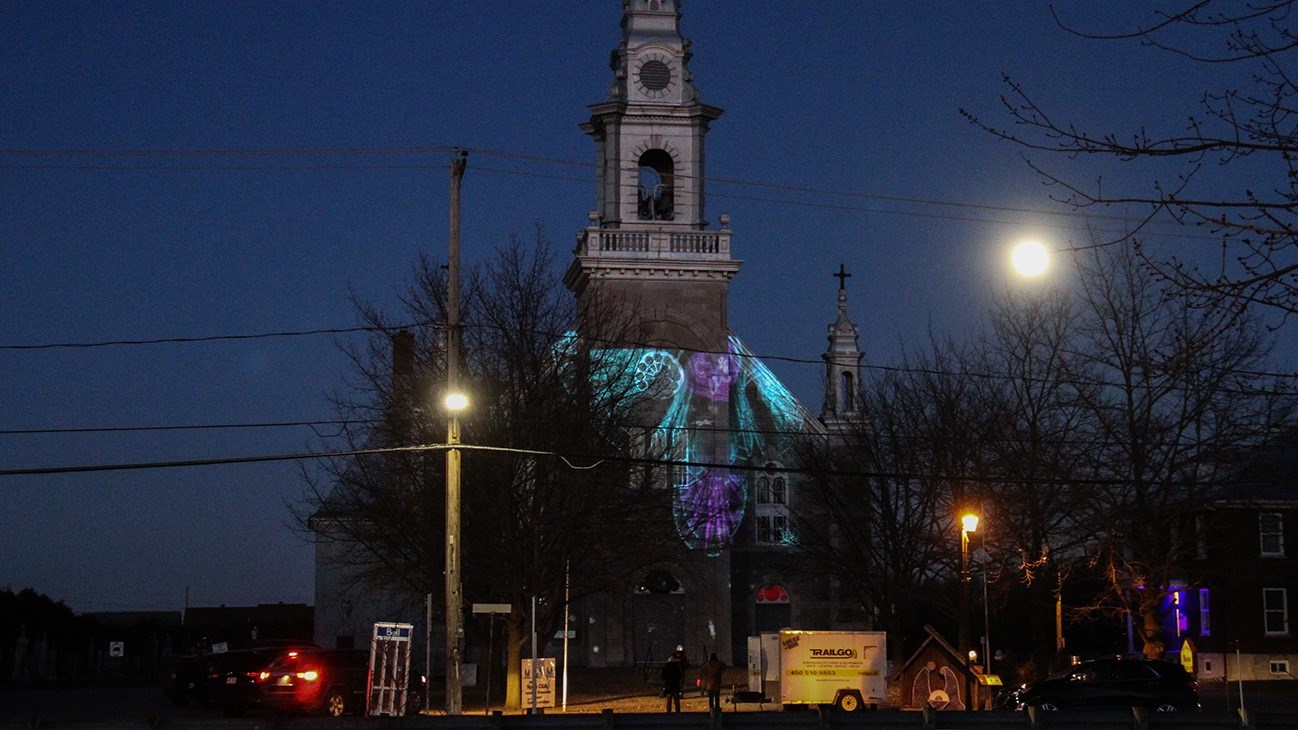 L’église de Saint-Polycarpe s’illumine