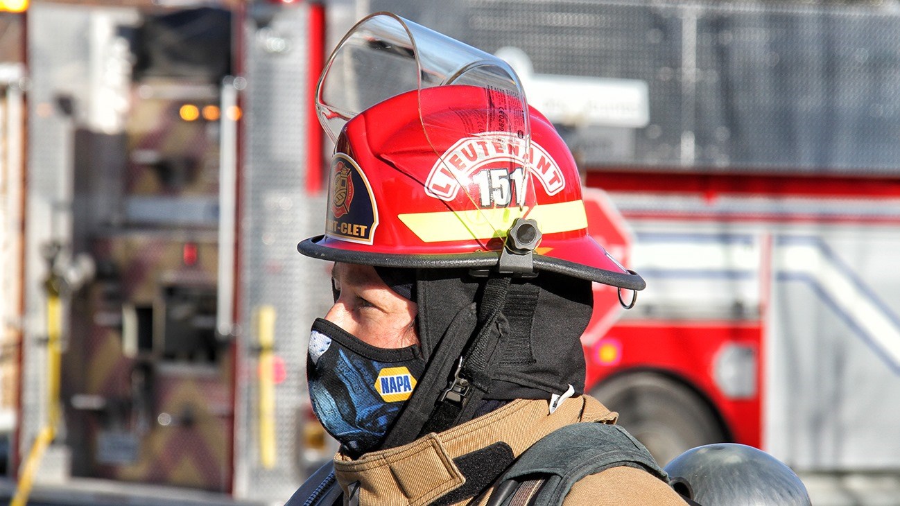 Intervention rapide des pompiers de Saint-Clet