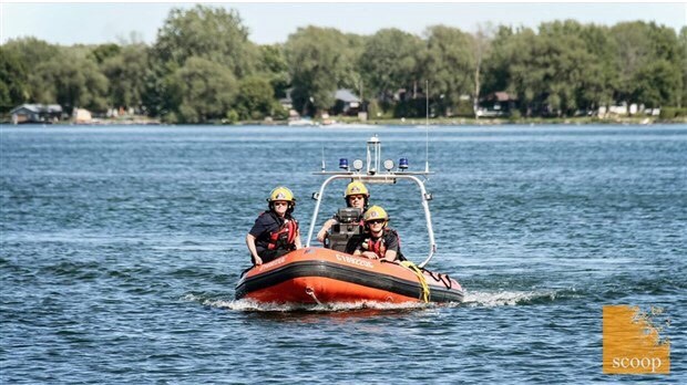 Les pompiers de Coteau-du-Lac interviennent du côté de Valleyfield