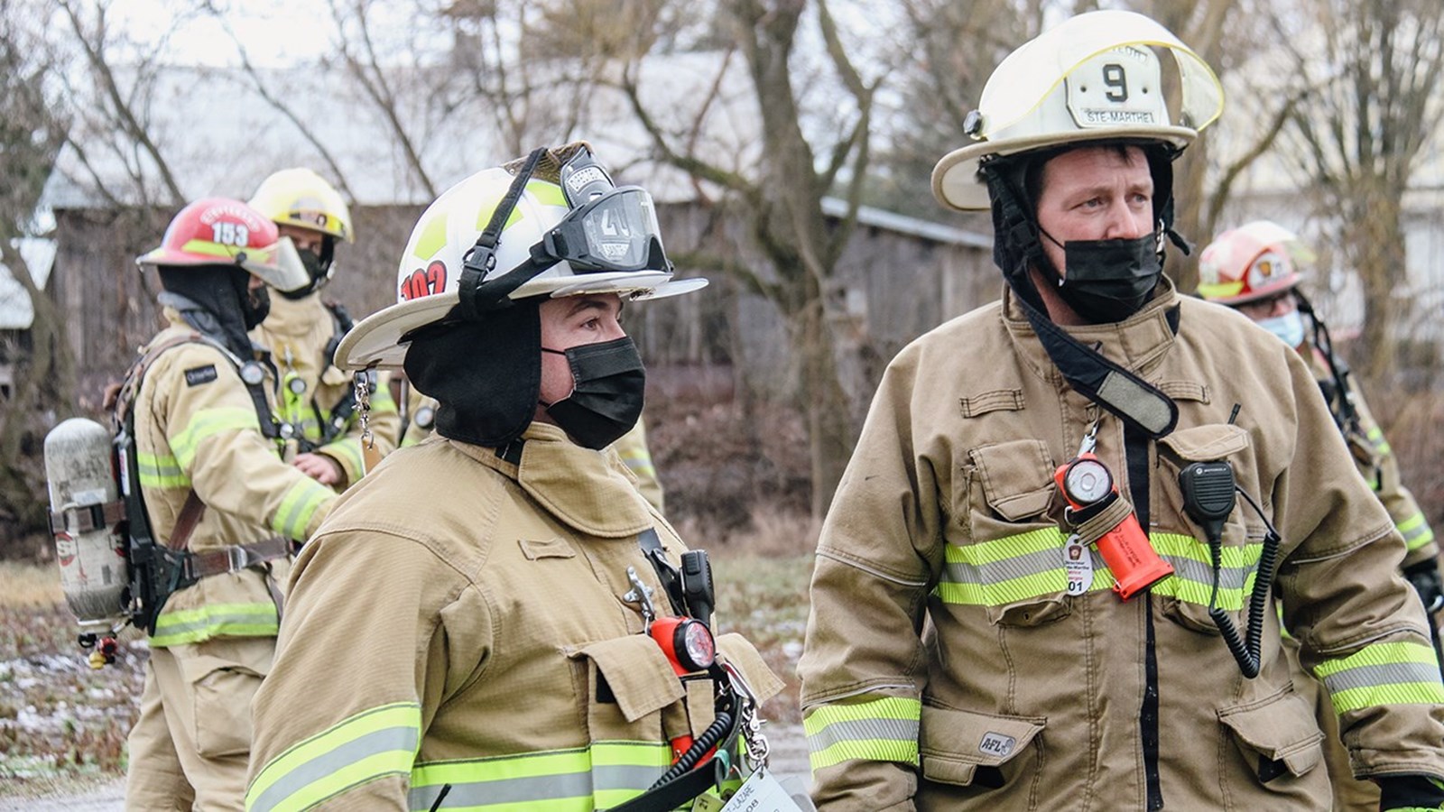 Intervention des pompiers de Sainte-Marthe dans une résidence plus que centenaire