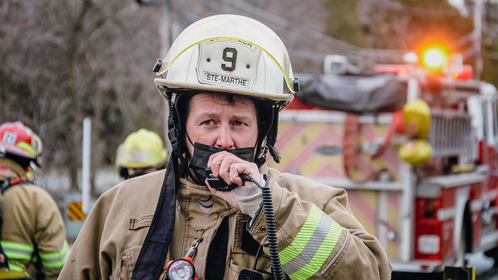 Intervention des pompiers de Sainte-Marthe dans une résidence plus que centenaire