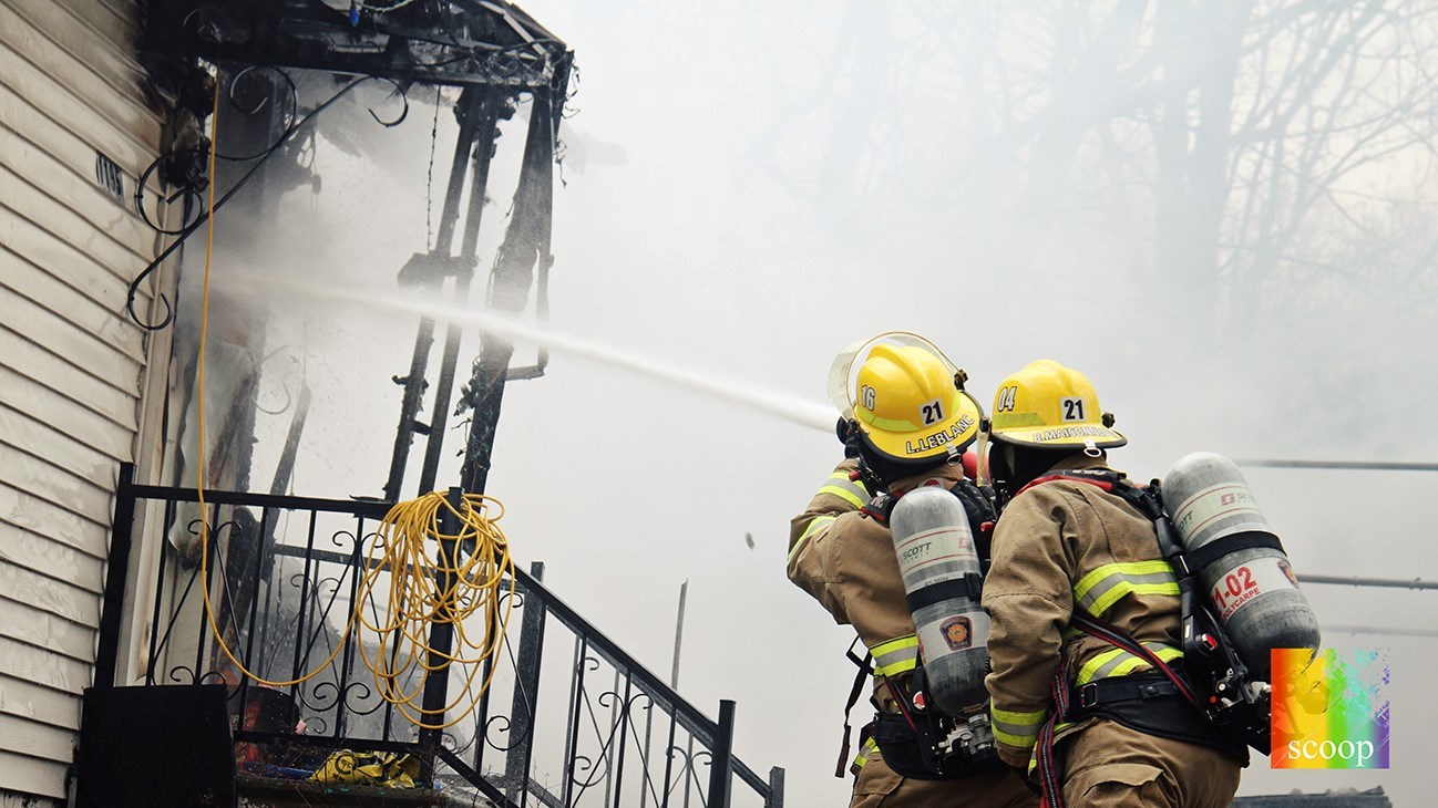 Incendie important: Une famille de Saint-Télesphore à la rue