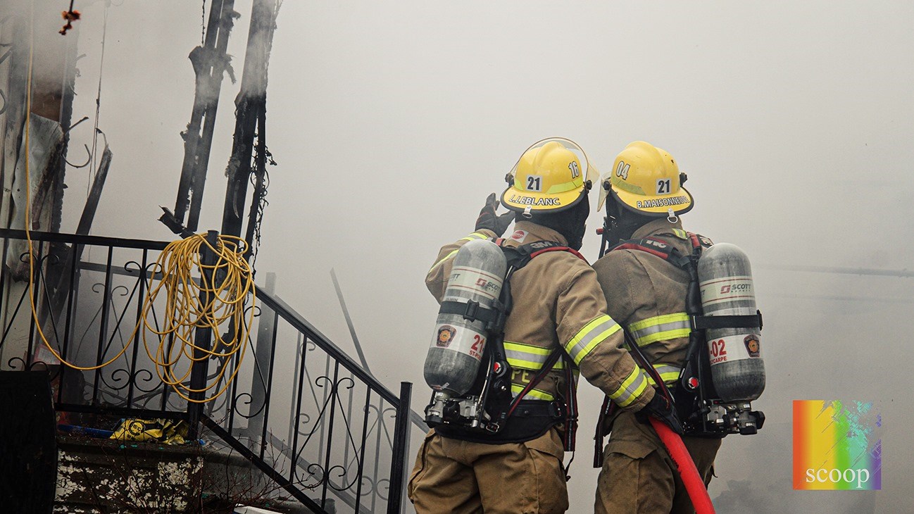 Incendie important: Une famille de Saint-Télesphore à la rue