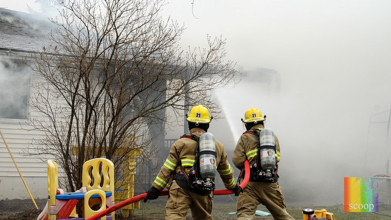 Incendie important: Une famille de Saint-Télesphore à la rue