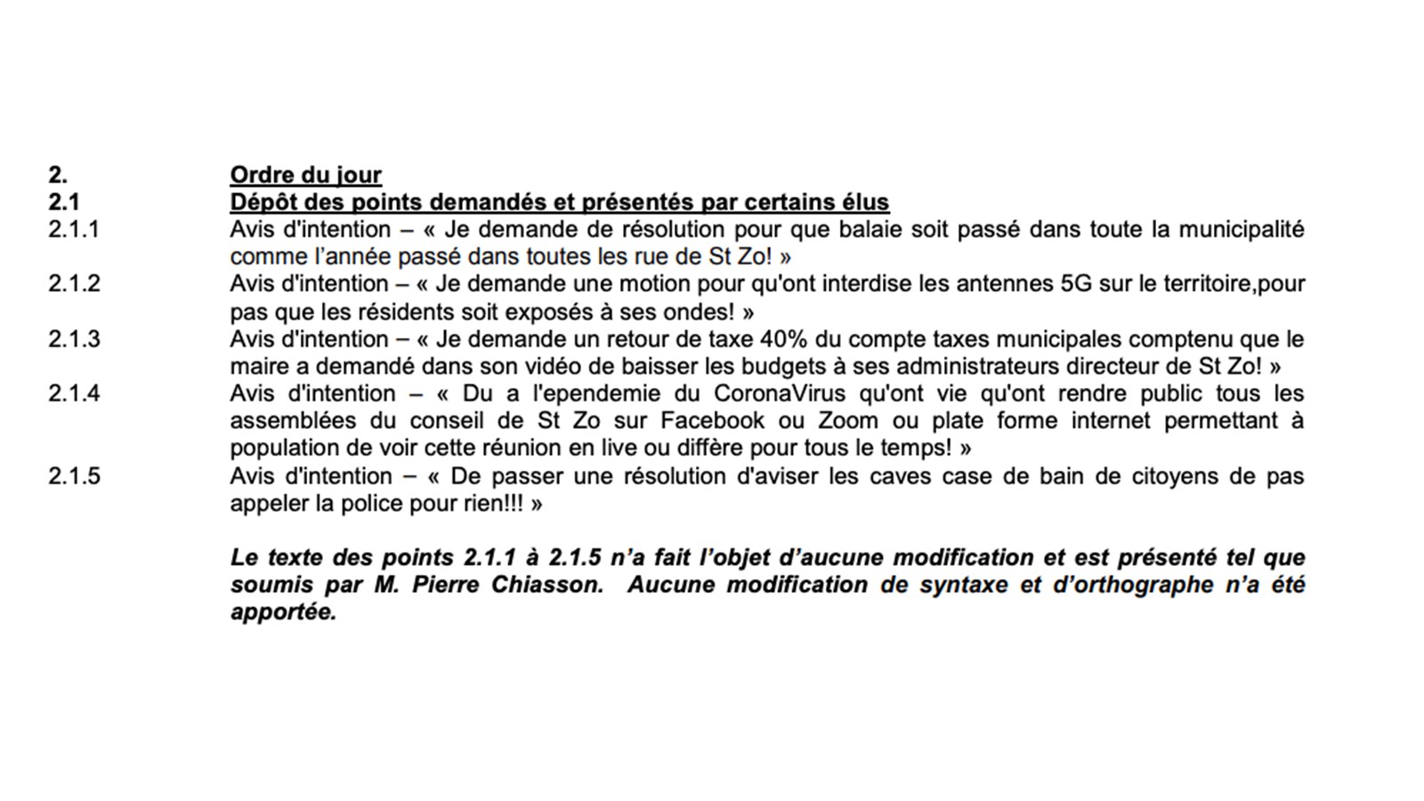 Un conseiller municipal insulte ses citoyens