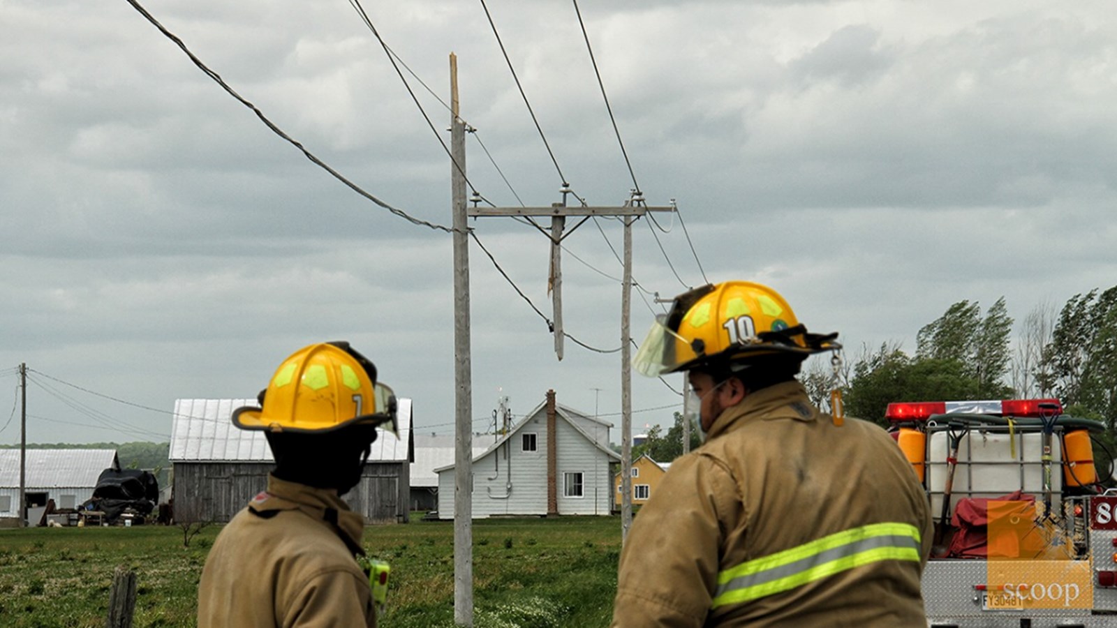 Un poteau d’Hydro-Québec a été coupé sur le Chemin Sainte-Marie à Sainte-Marthe ce qui cause une panne de courant dans le secteur. 