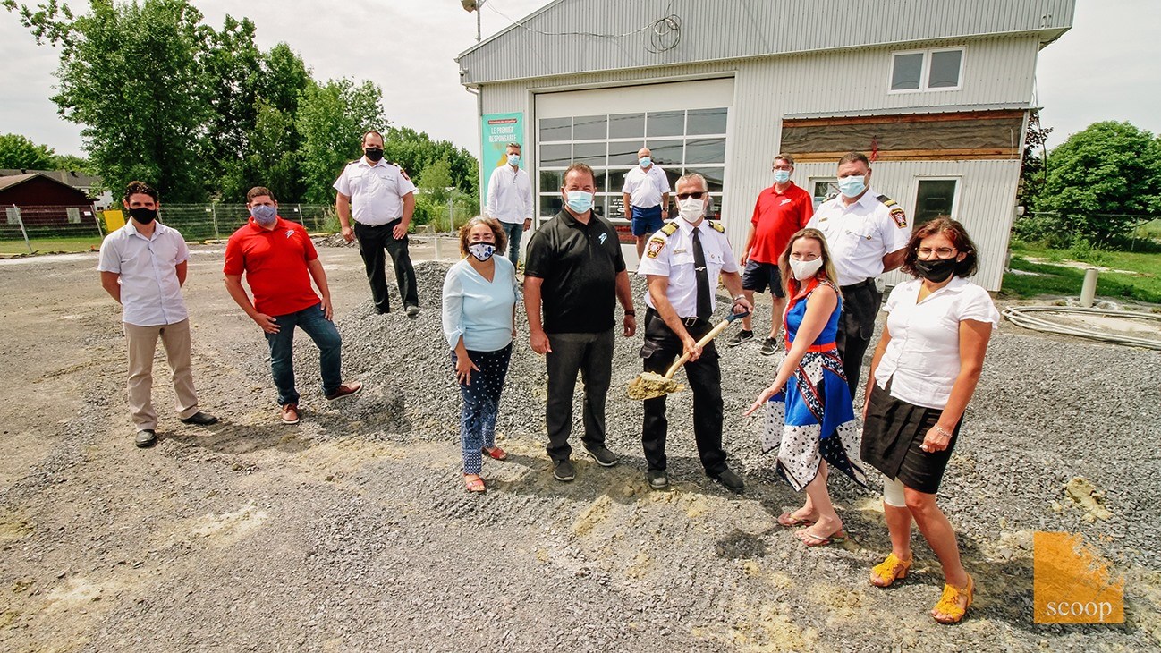 EXCLUSIF | Le projet d’agrandissement de la caserne d’incendie de la Municipalité de Saint-Zotique a franchi une nouvelle étape