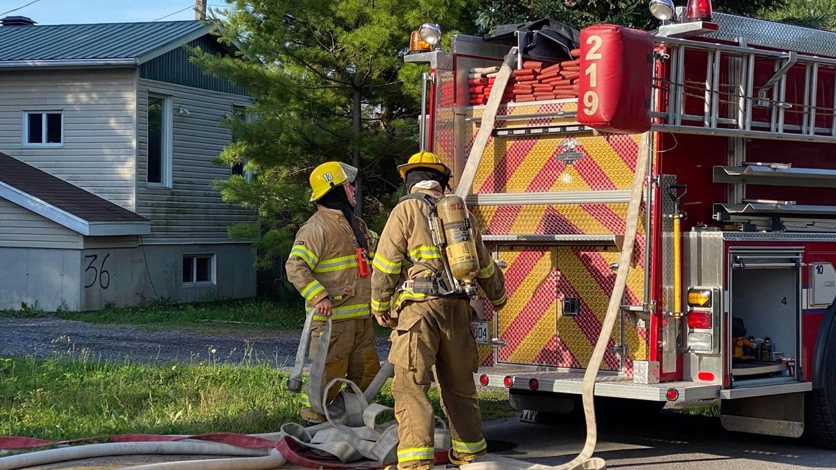 Un incendie endommage une maison de Saint-Clet