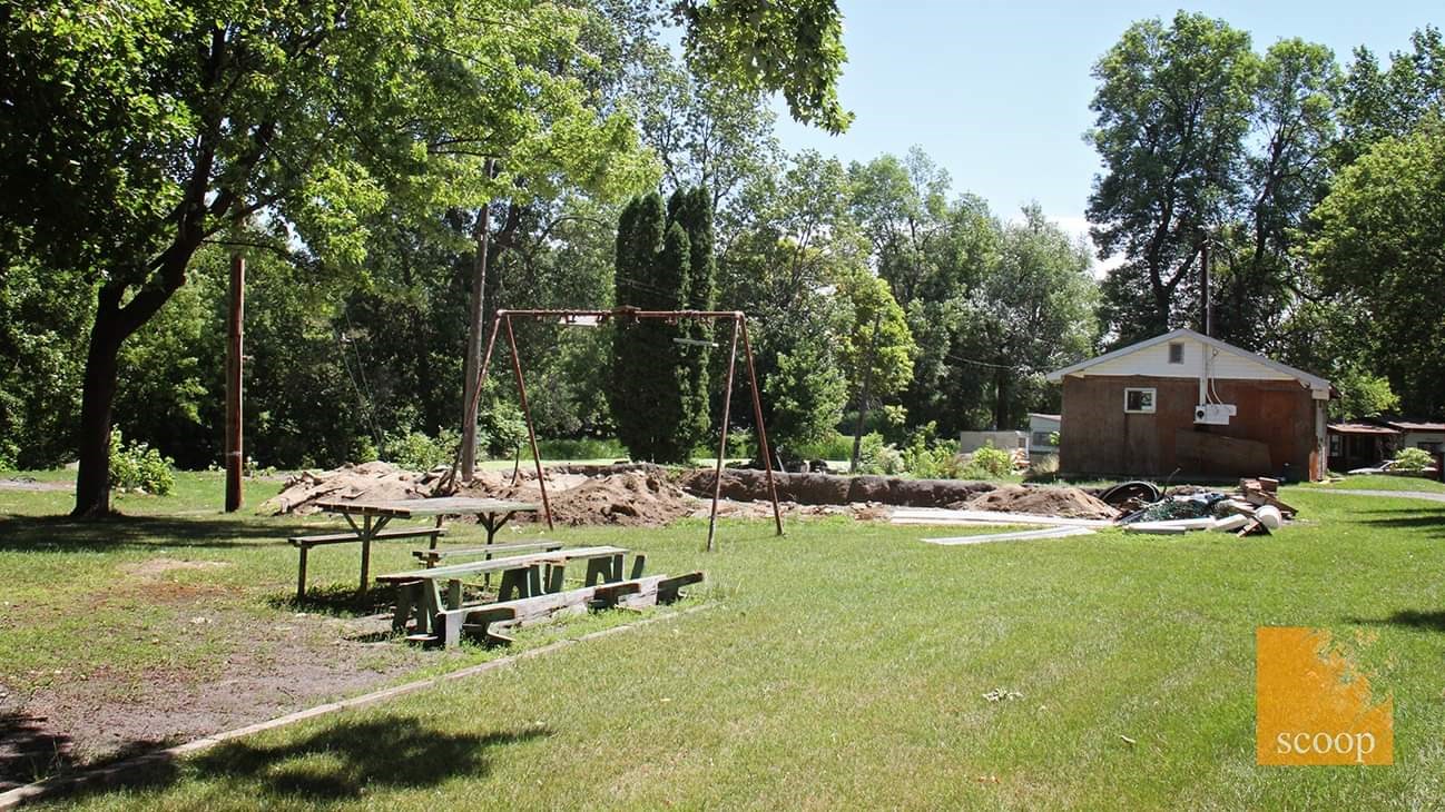 Un site de camping laissé à l’abandon à Coteau-du-Lac