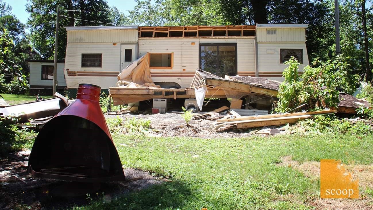 Un site de camping laissé à l’abandon à Coteau-du-Lac