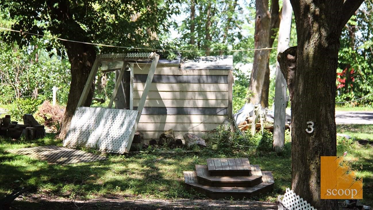 Un site de camping laissé à l’abandon à Coteau-du-Lac
