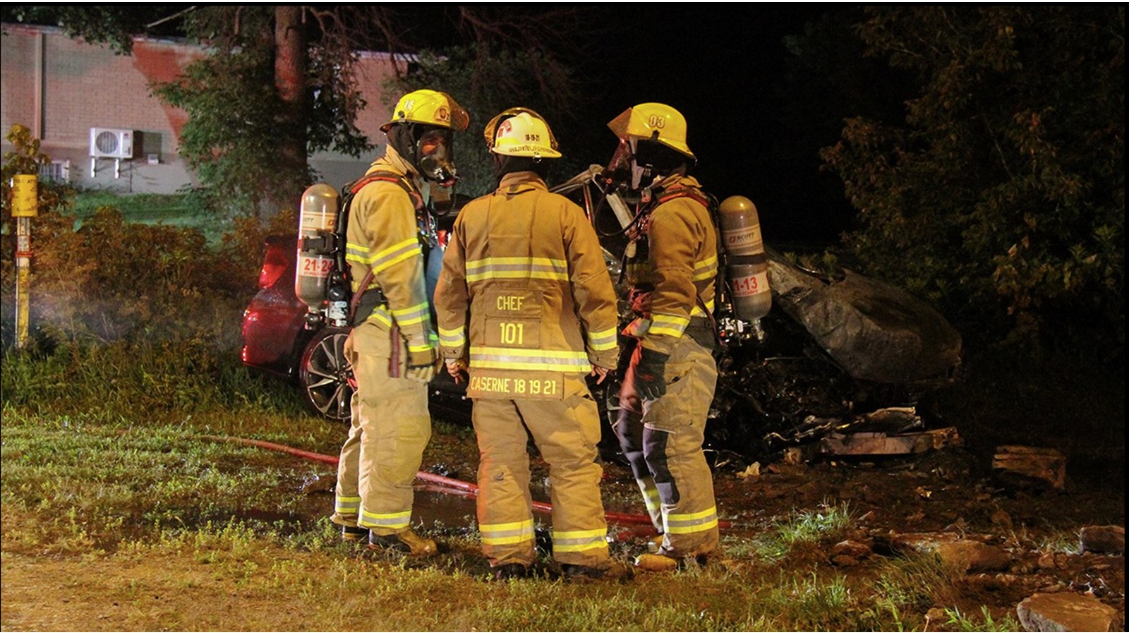 Accident mortel sur le Chemin de l’église à Saint-Polycarpe hier soir 