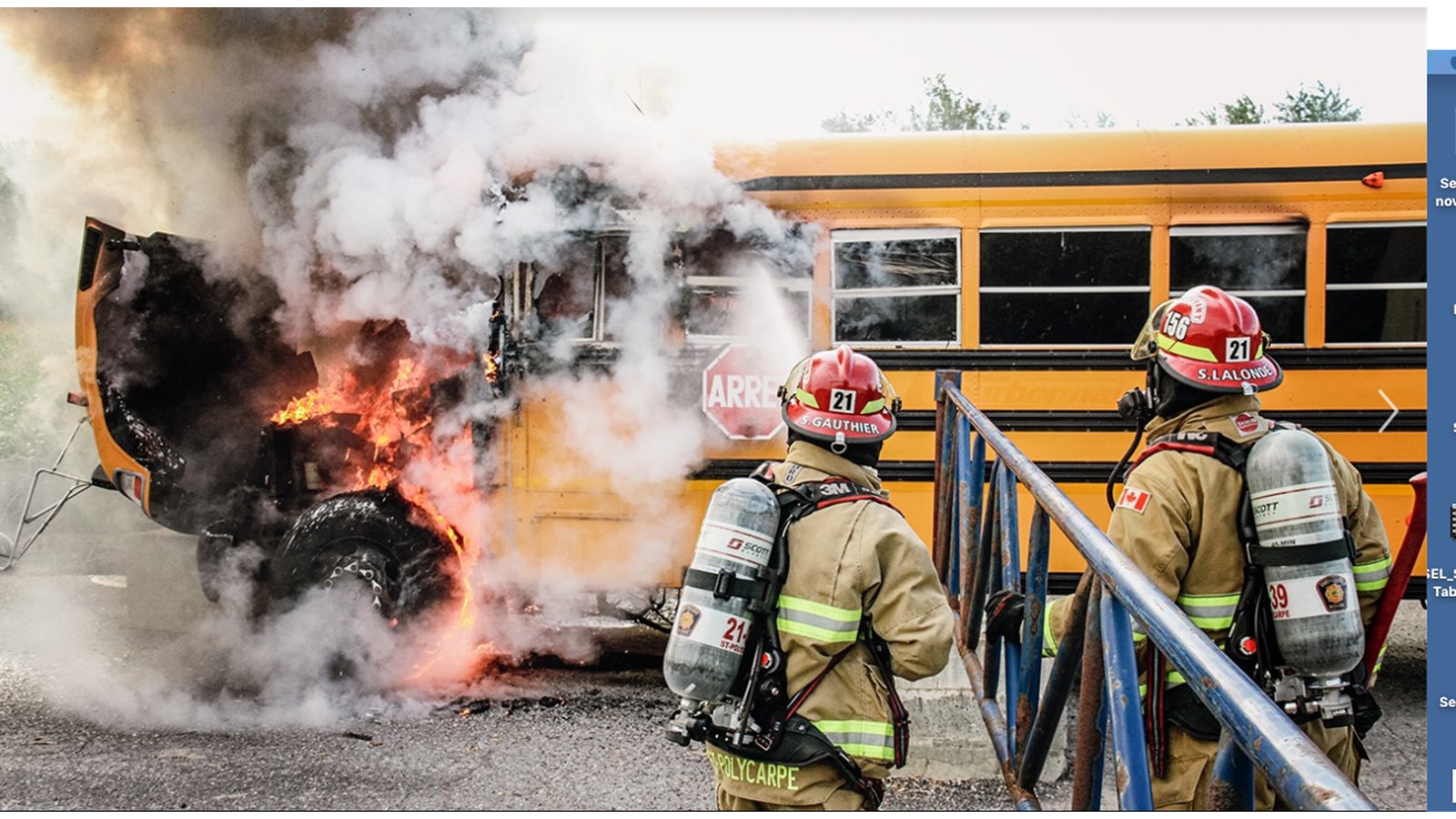 Une rentrée scolaire mémorable pour un conducteur d'autobus scolaire