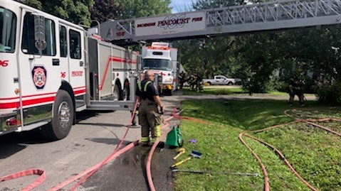 Un incendie cause d'importants dommages à Pincourt