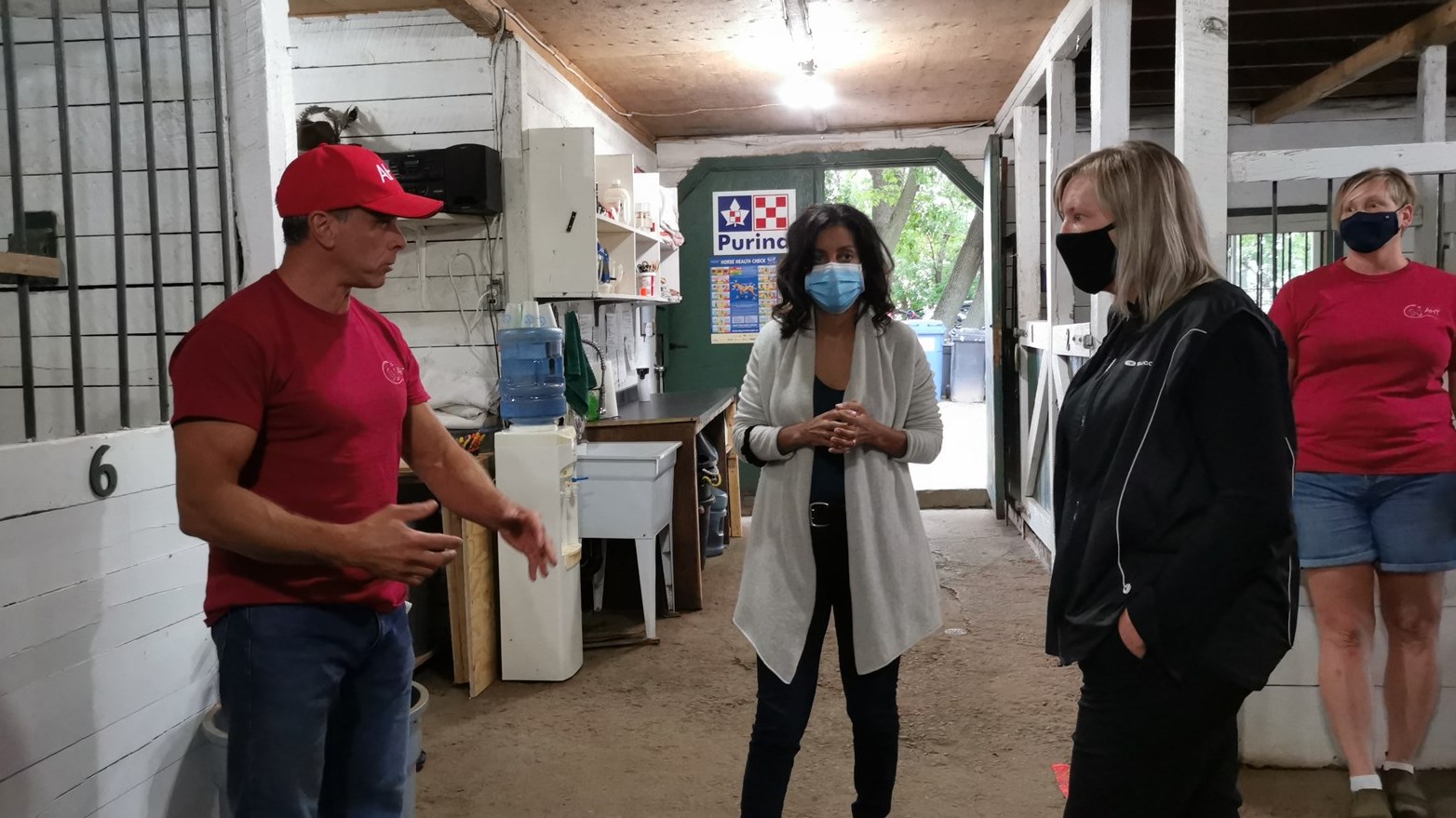 Visite de Dominique Anglade dans Vaudreuil-Dorion