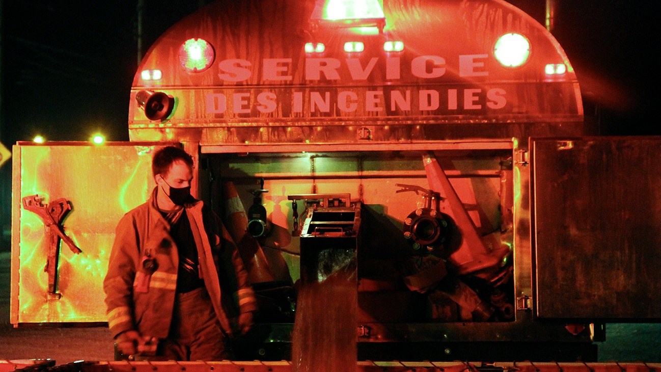 Une pratique importante pour les pompiers de Sainte-Marthe