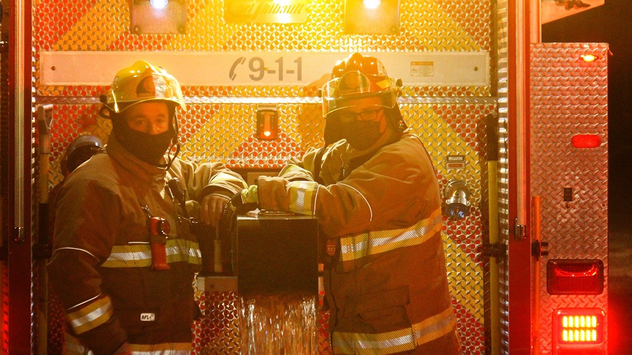 Une pratique importante pour les pompiers de Sainte-Marthe