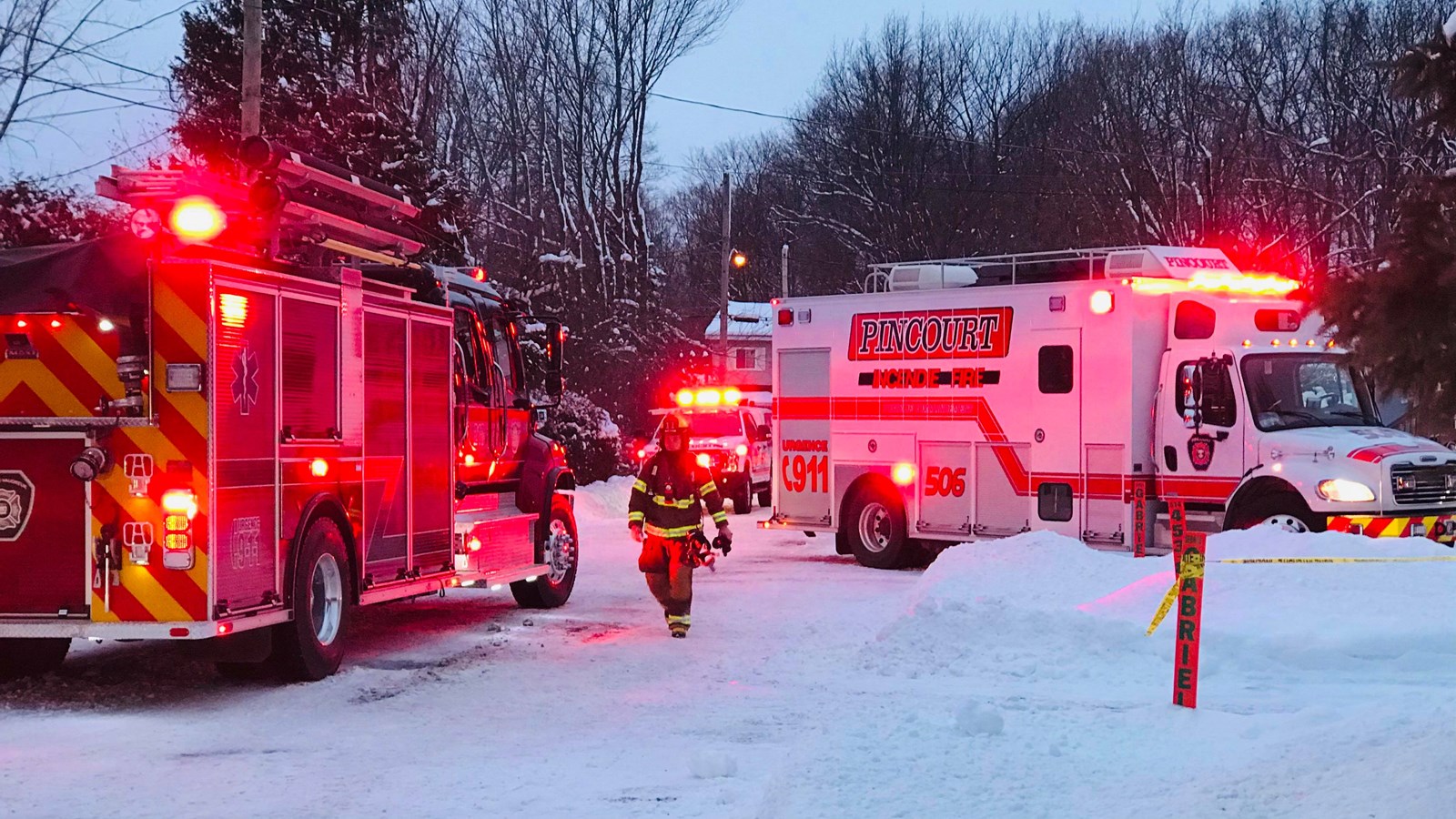 Incendie dans un garage résidentiel de Pincourt