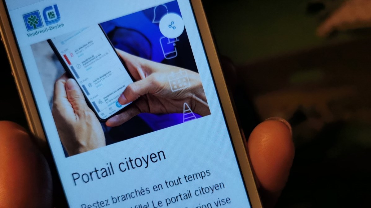 Vaudreuil-Dorion lance son portail citoyen