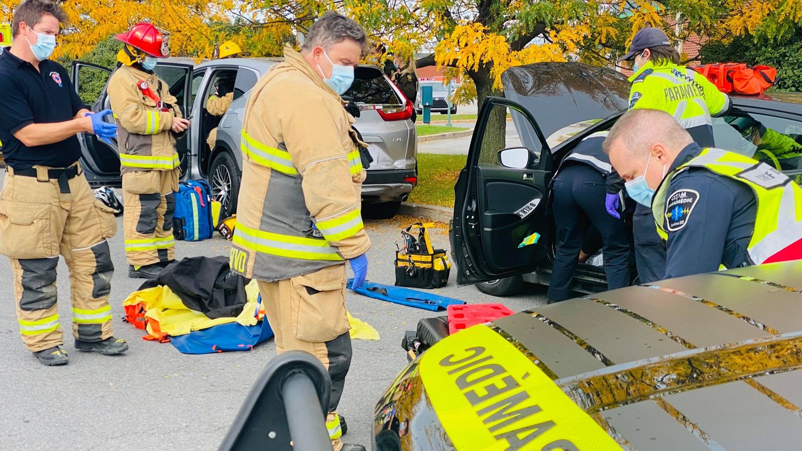 Deux accidents en moins d'une heure à Vaudreuil-Dorion