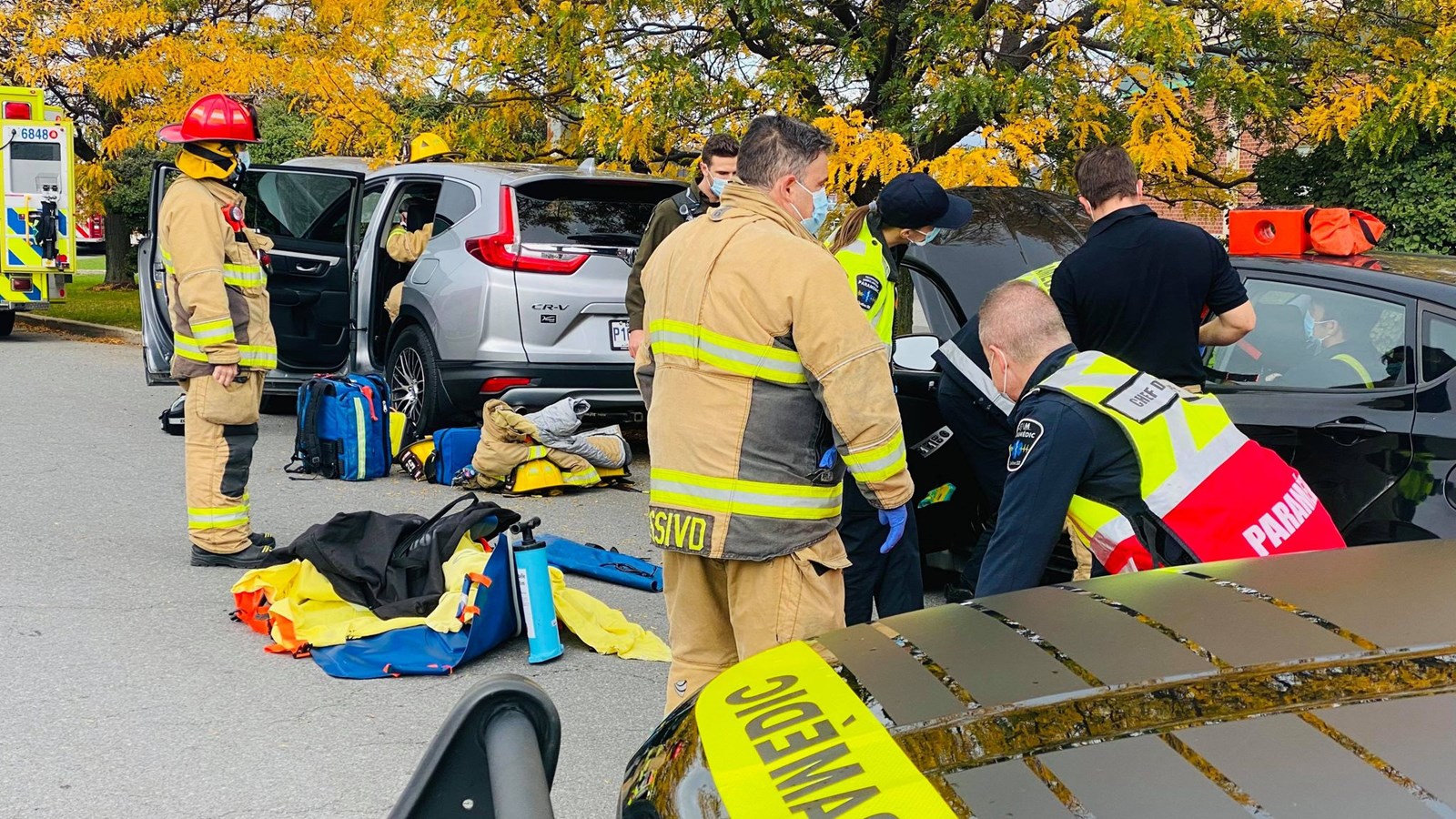 Deux accidents en moins d'une heure à Vaudreuil-Dorion