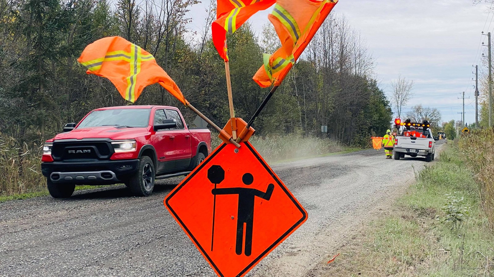 Important chantier à Sainte-Justine-de-Newton