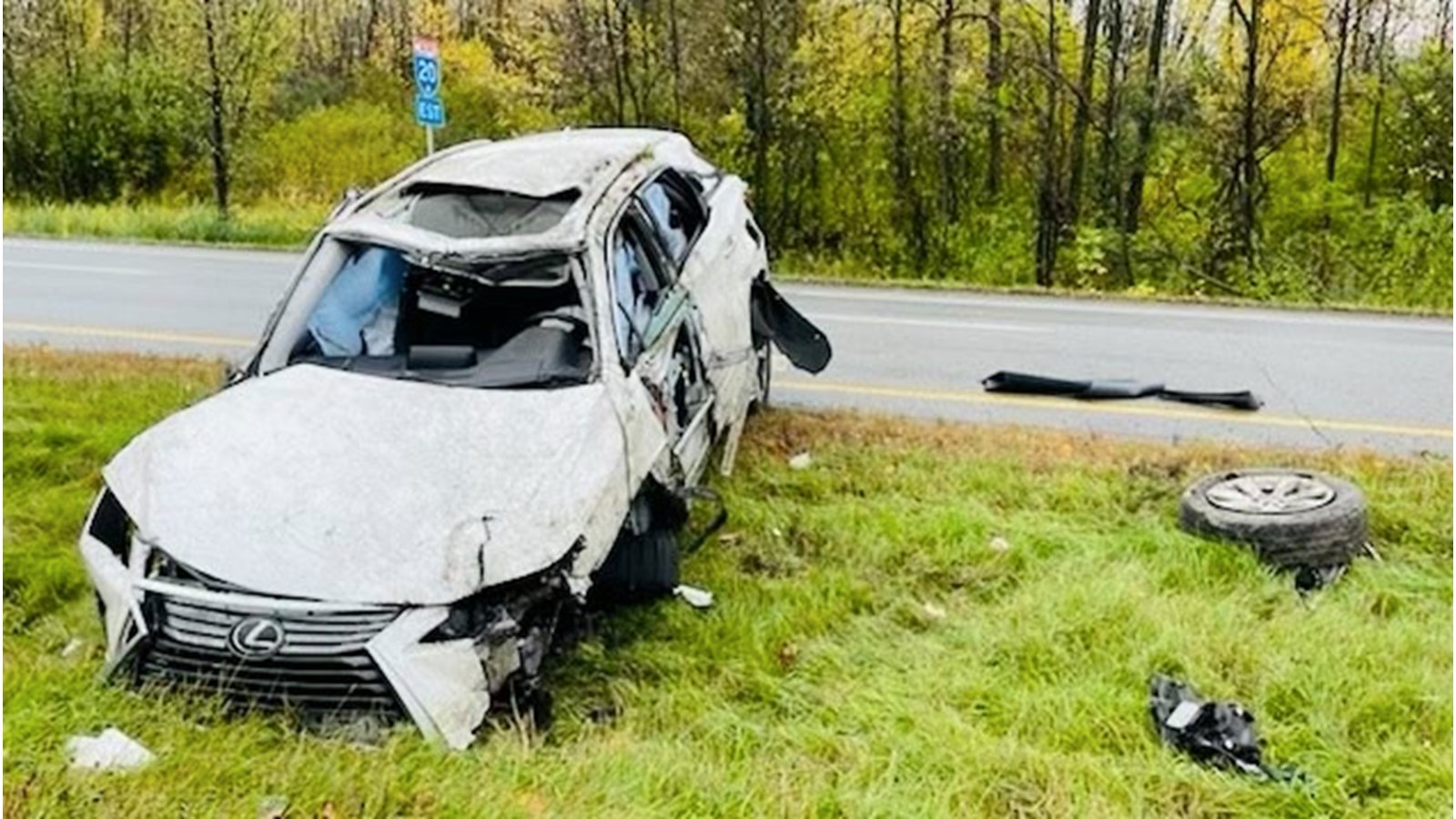 Un blessé léger à la suite d'une poursuite à haute vitesse sur l'autoroute 20