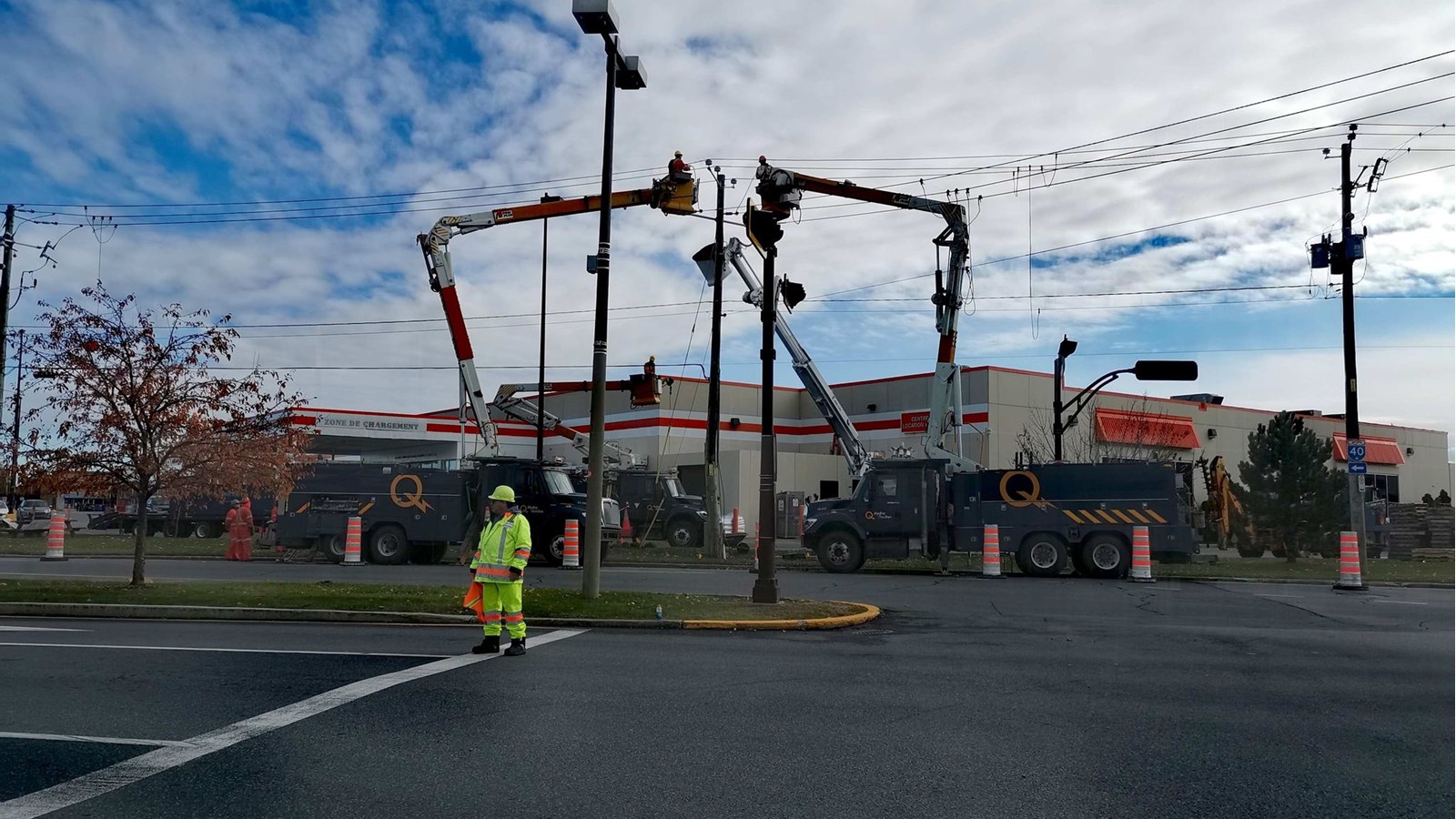 Une panne électrique affecte des feux de circulation à Vaudreuil-Dorion