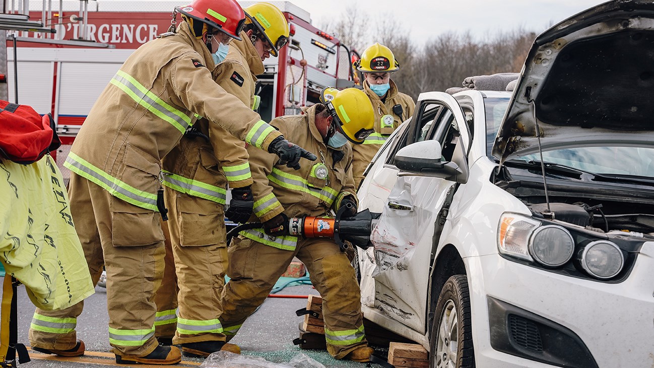 Une collision entre trois véhicules fait trois blessés sur la route 201 à Rigaud
