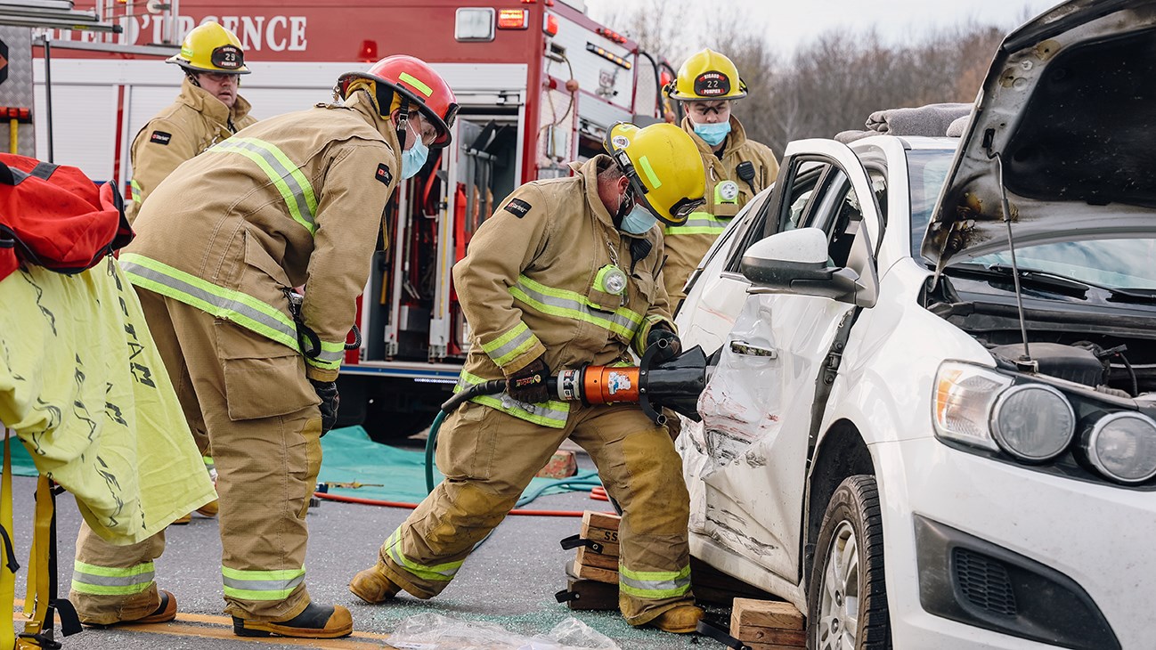 Une collision entre trois véhicules fait trois blessés sur la route 201 à Rigaud