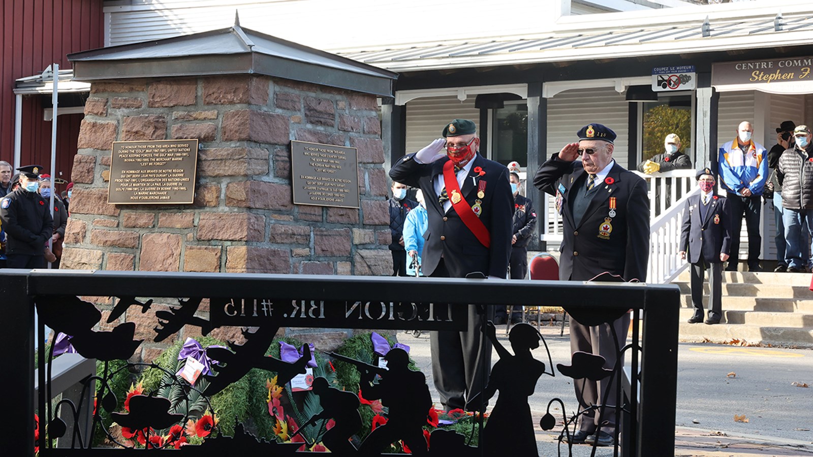 La Légion royale canadienne de Hudson se souvient en ce Jour de l'Armistice