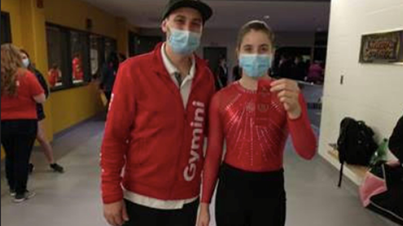 Yann Auclair (Entraineur) et Coralie Deguire
