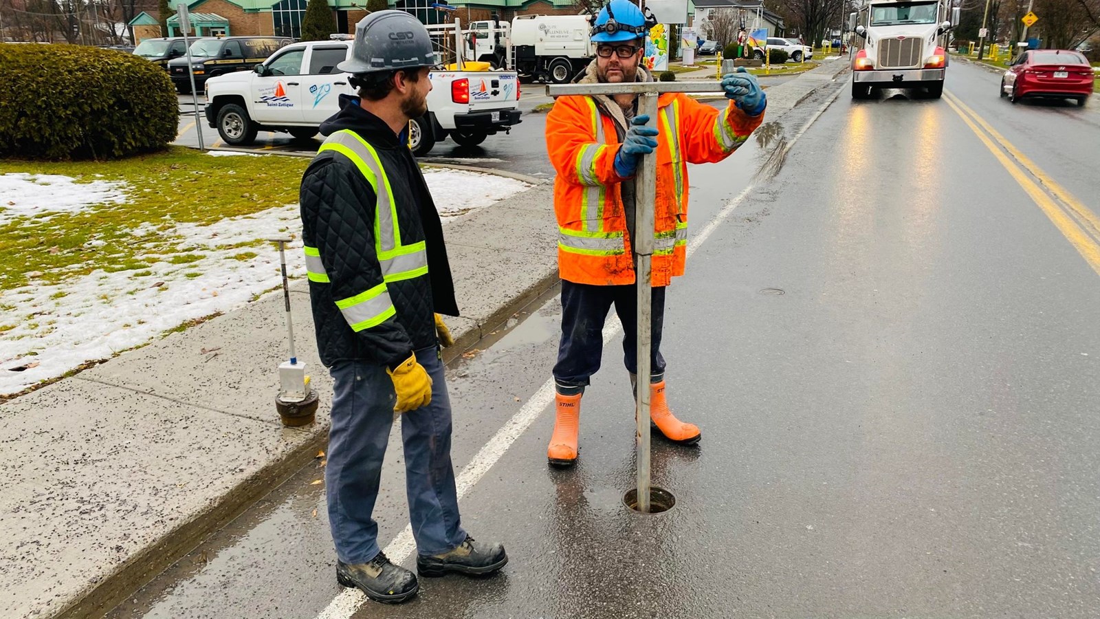 Un bris d’aqueduc affecte la conduite principale à Saint-Zotique