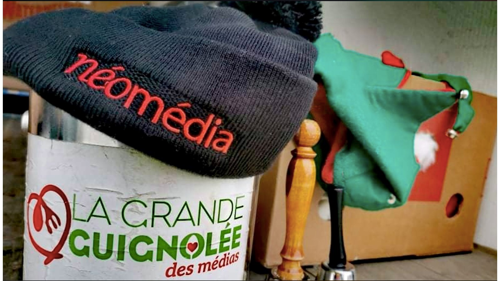 Néomédia participe à la Grande guignolée des médias depuis six ans