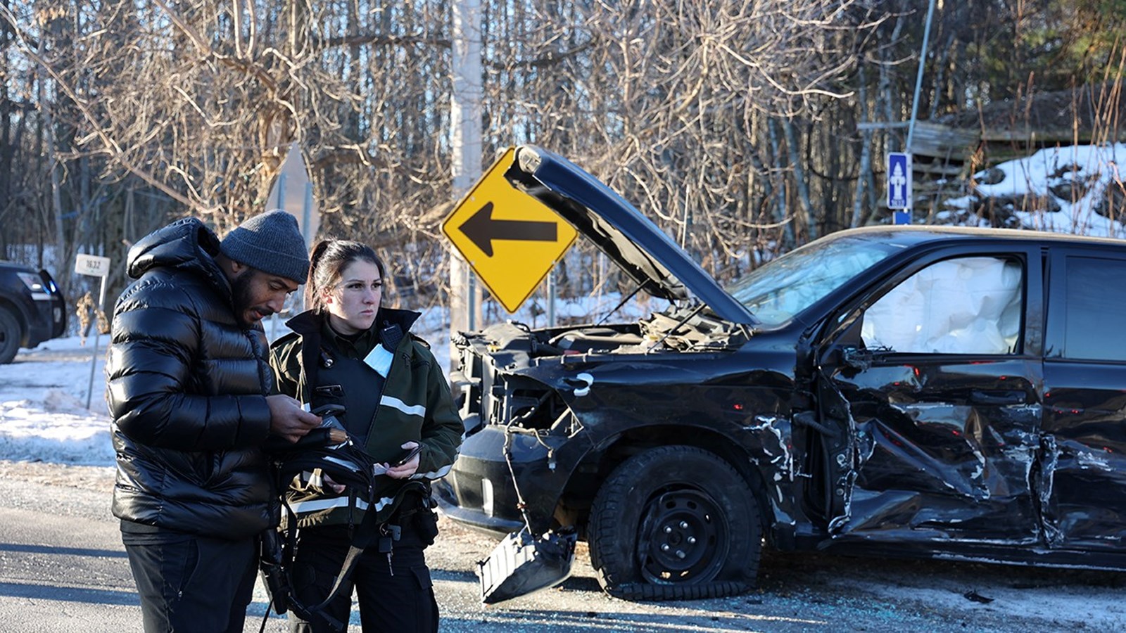 Deux blessés mineurs dans une collision à Saint-Lazare