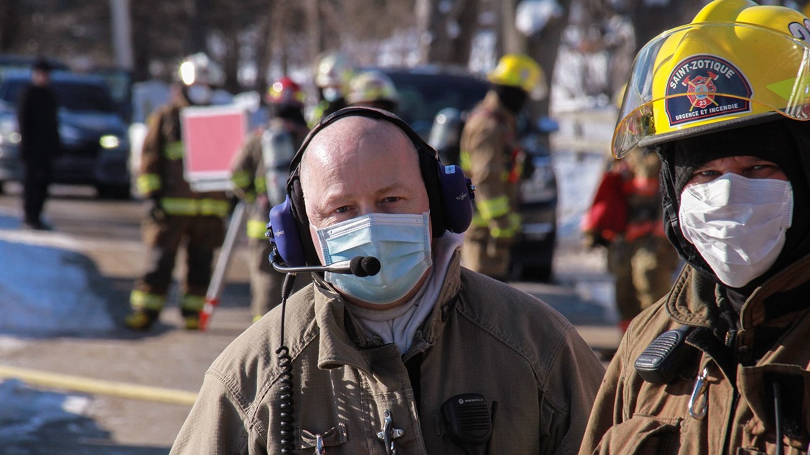 Incendie dans un garage à Rivière-Beaudette