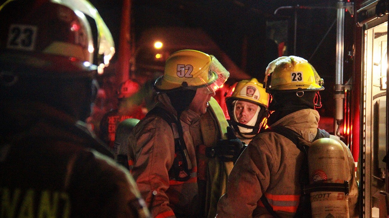 Un chalet est détruit par les flammes à Rivière-Beaudette