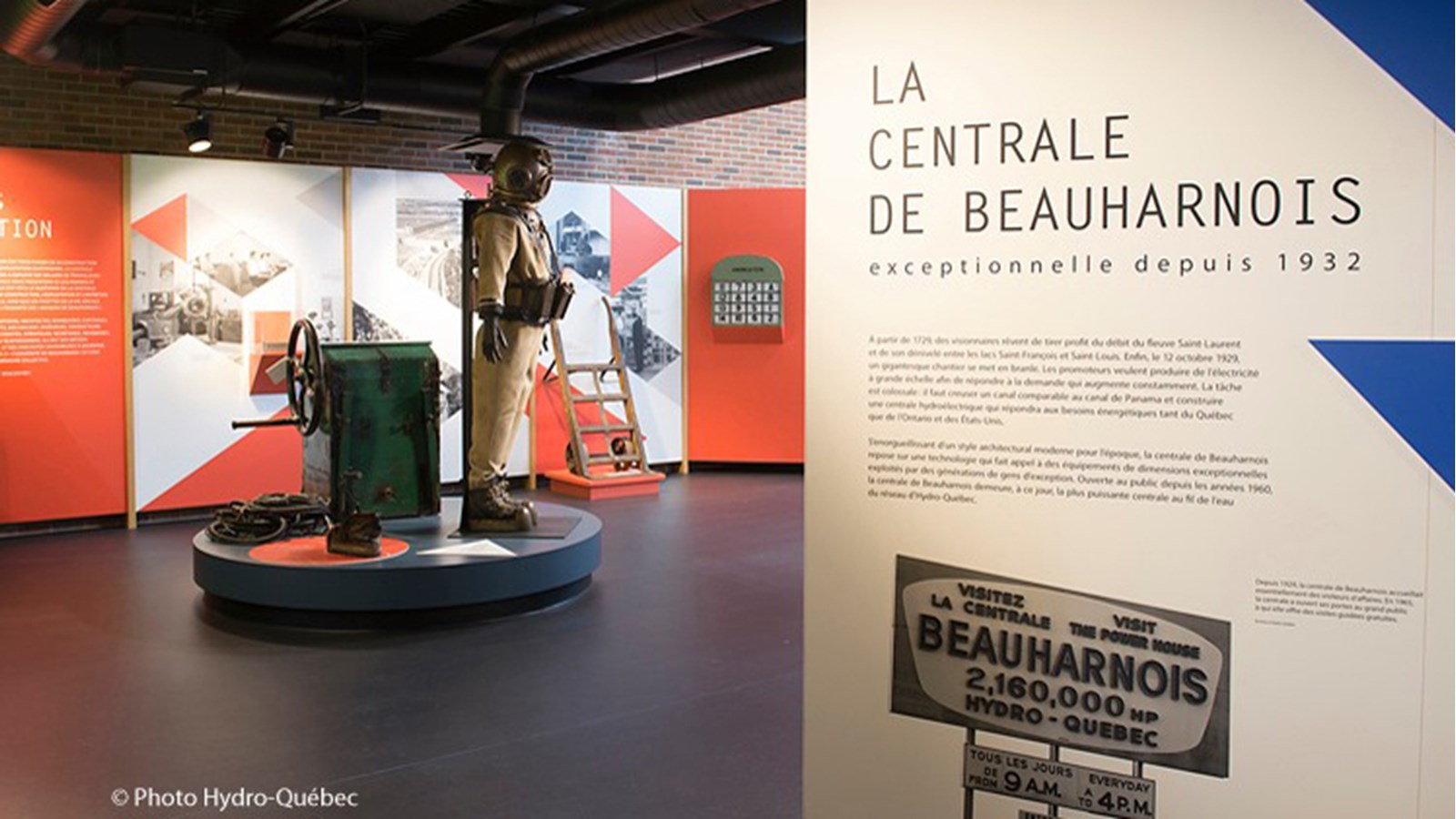 Visitez le centre d'interprétation de la Centrale de Beauharnois pendant la relâche