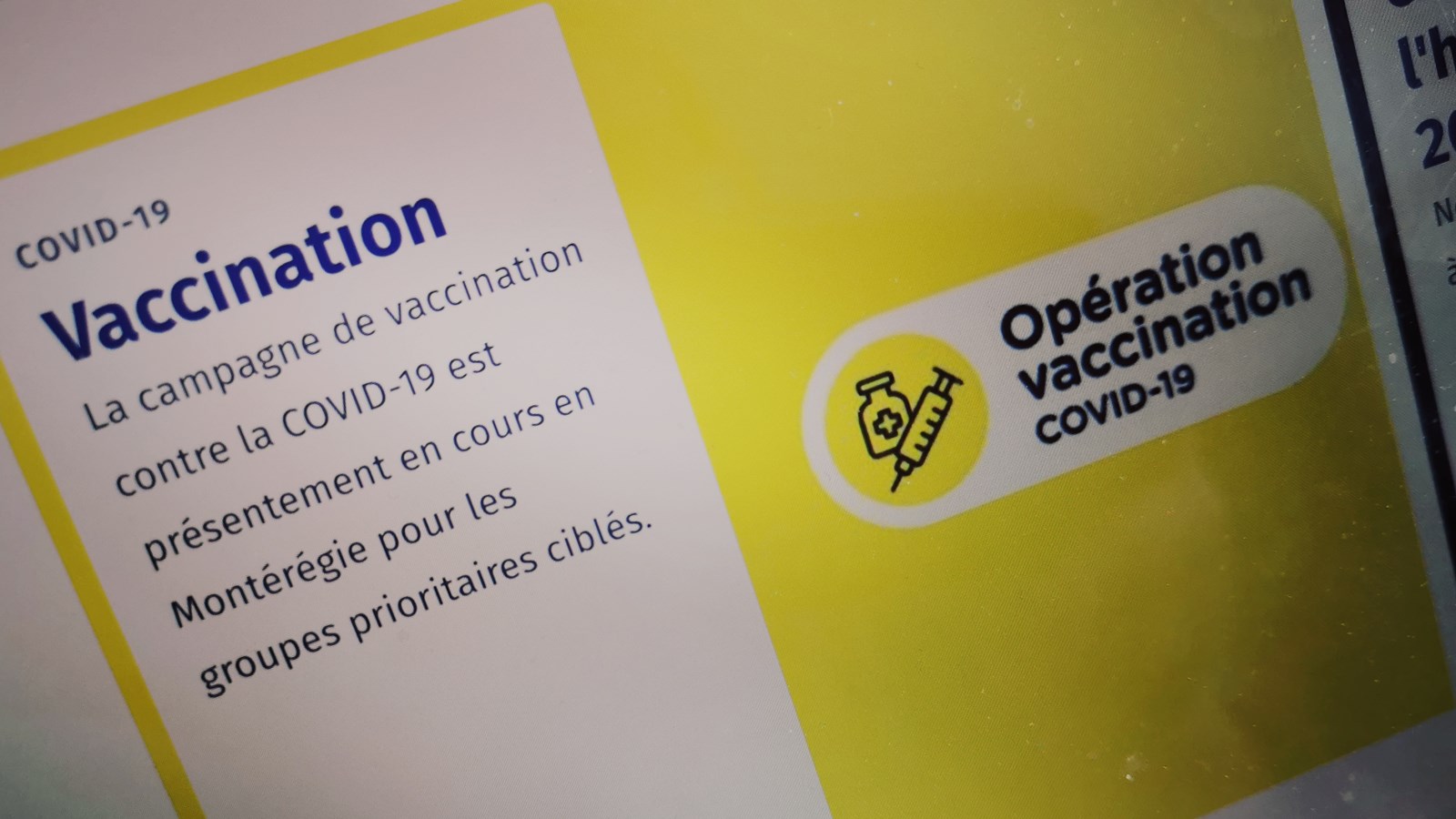 « La vaccination s’accélère de façon significative », souligne Justin Trudeau
