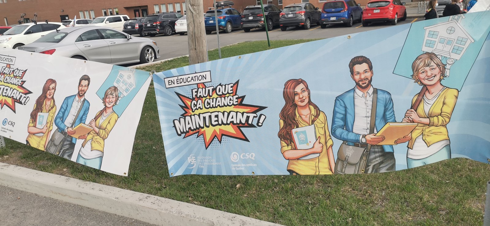 Matin de grève pour les quelque 1200 enseignants du primaire
