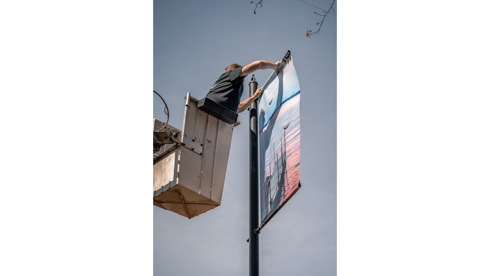 Ouverture d'une exposition citoyenne à ciel ouvert