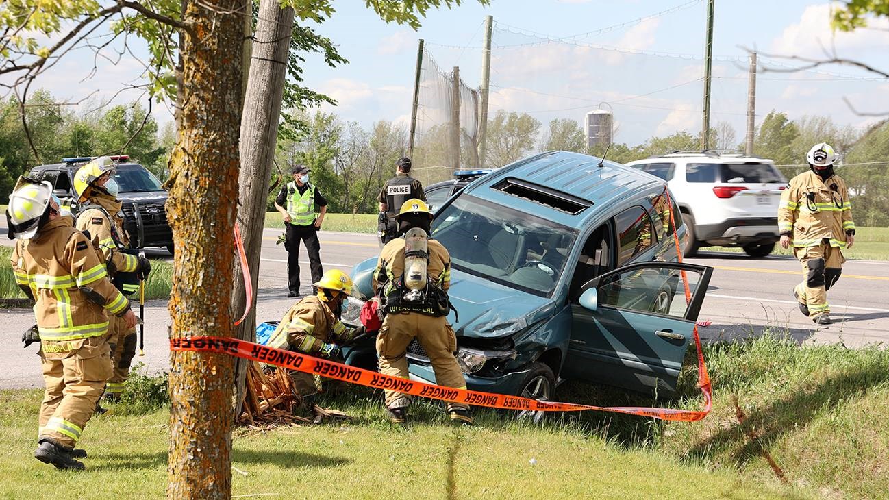 Un automobiliste perd la maîtrise de son véhicule sur la 201