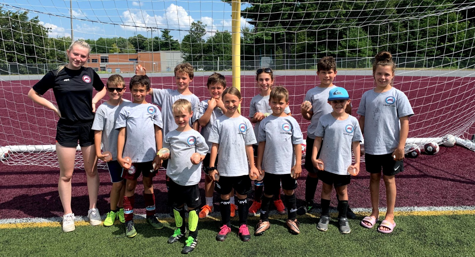 C’est le retour du camp d’été de soccer à Saint-Lazare