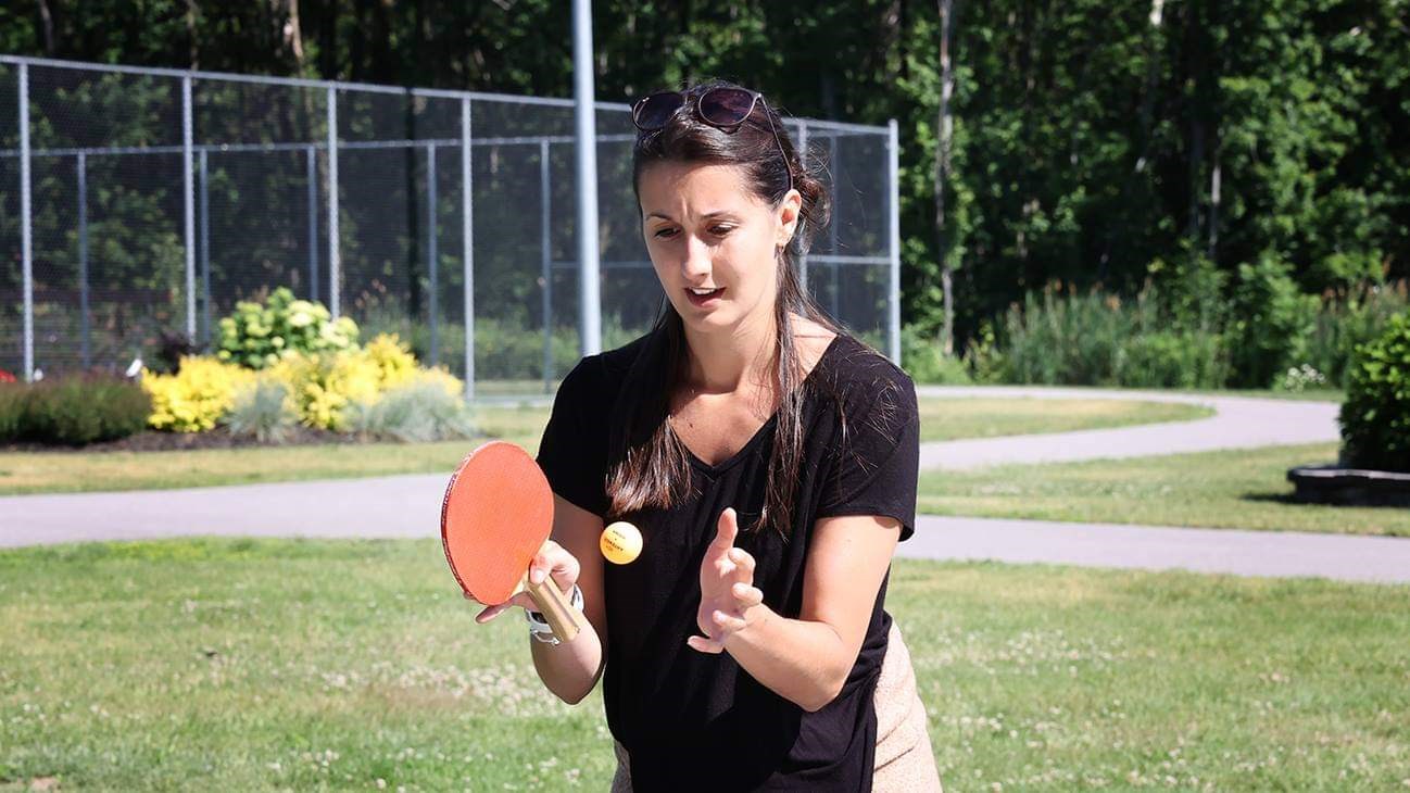 Saint-Zotique présente son premier tournoi de tennis de table extérieur