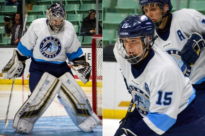 Deux hockeyeurs de la région participent à un camp de Équipe Québec