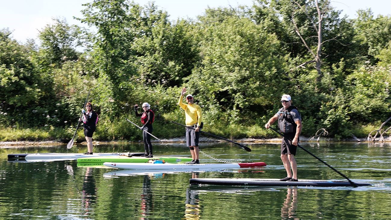 Une première descente du canal de Soulanges réussie