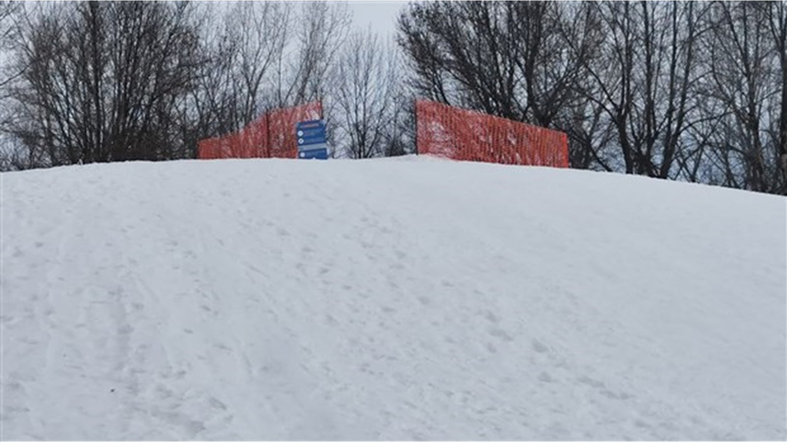 La butte à glisser de Coteau-du-Lac prête à accueillir petits et grands